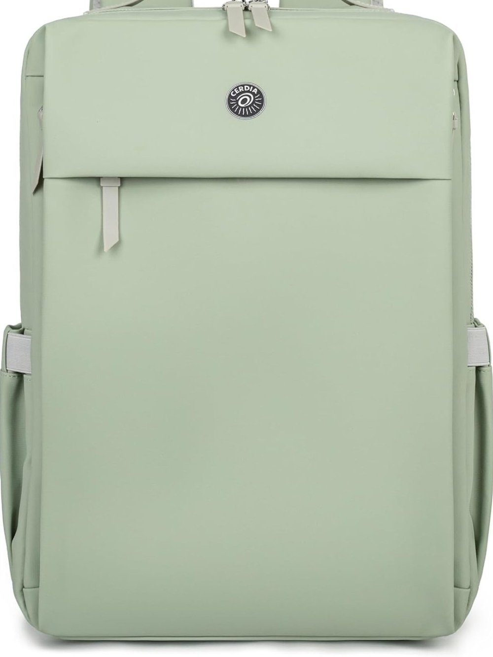 Sage Green Unisex Backpack - Minimalist Everyday Bag